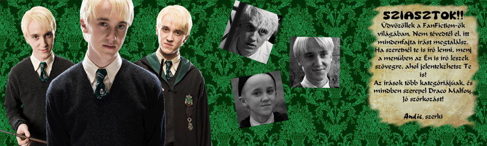 Draco Malfoy Fanfictions' site! - Lgy Te is fan!